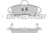 Гальмівні колодки зад. Ford Mondeo 93-00 (bendix) (115,7x53,7x14,7) BREMSI BP3188 (фото 1)