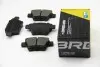 Гальмівні колодки зад. Peugeot 207/307/Citroen C4 06- (Bosch) BREMSI BP3198 (фото 2)