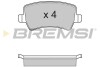 Тормозные колодки зад. Ford Galaxy/S-Max 06-15 (TRW) BREMSI BP3298 (фото 1)