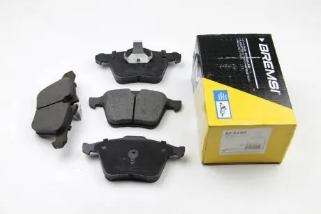 Гальмівні колодки перед. Ford Mondeo 07-15/Volvo S80 06- (ATE) BREMSI BP3299