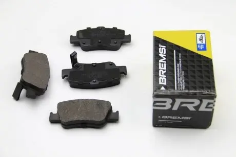 Гальмівні колодки зад. Toyota Auris 07-12/Corolla 13- (bosch) BREMSI BP3341