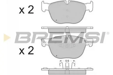 Автозапчасть BREMSI BP3371CE
