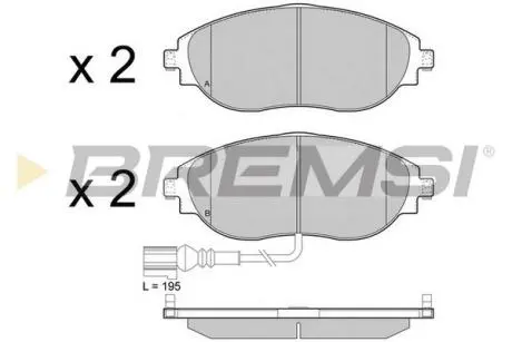 Автозапчасть BREMSI BP3474CE