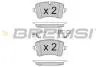 Тормозные колодки зад. Audi A6 10- (TRW) BREMSI BP3493 (фото 1)