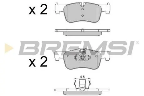 Автозапчасть BREMSI BP3520CE
