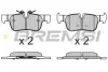 Гальмівні колодки зад. BMW 1/2/i3/X1/X2 BREMSI BP3633 (фото 1)