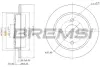 Гальмівний диск задн. Fiesta/Focus/Scorpio/Sierra/Chimaera/Kallista 82- BREMSI CD6281S (фото 1)