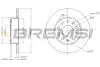 Тормозной диск зад. Caddy III (260x12) BREMSI CD7276S (фото 1)