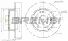 Гальмівний диск зад. Honda Accord 04-08 (260x10) BREMSI CD7390S (фото 1)