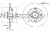 Гальмівний диск зад. Citroen C4/Peugeot 207/307/308 00- (249x9) (без підшипника) BREMSI CD7523S (фото 1)