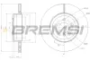 Гальмівний диск зад. BMW 5 (F10/F07)/6 (F06/F12/F13)/7 (F01/F02/F03/F04) 3.0-4.4 08-18 (345x24mm) BREMSI CD8037V (фото 1)