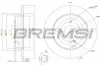 Гальмівний диск зад. Accent IV/i20/RIO III/IV 10- (262x10) BREMSI CD8090S (фото 1)