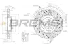 Гальмівний диск пер. MB M-CLASS W166 11-15 BREMSI CD8202V (фото 1)