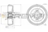Гальмівний барабан Logan/MCV/Clio II/Megane I 96- (без підшипника) BREMSI CR5665 (фото 1)