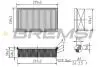 Фільтр повітряний Nissan Cube/Juke/Micra/Note/NV200/Renault Clio/Modus 1.2-2.0 03- BREMSI FA0528 (фото 1)