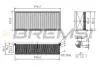 Фільтр повітряний Citroen C8 2.0-2.2HDi/Jumpy/Peugeot Expert 2.0HDi/Fiat Scudo 2.0D/JTD 06- BREMSI FA0531 (фото 1)