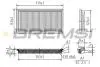 Фільтр повітряний Fiat Panda/Punto 0.9 09- BREMSI FA0547 (фото 1)