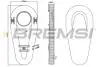 Фільтр повітряний BMW 5 (F10) 520D 10- BREMSI FA0566 (фото 1)