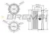 Фільтр повітряний Fiat Bravo 1.4-2.0D 07-14 BREMSI FA0584 (фото 1)