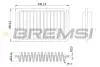 Фільтр повітряний Opel Agila 1.0/1.2 16V 08-14 BREMSI FA0602 (фото 1)