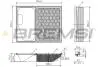 Фільтр повітряний Iveco Daily 2.3JTD 06- BREMSI FA0641 (фото 1)