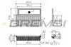 Фільтр повітряний Fiat Doblo 1.4 i 10-/Opel Combo 1.4 i 12- BREMSI FA1065 (фото 1)