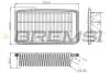 Фільтр повітряний Honda Civic X 1.5 16V 15-/CR-V 1.5 16V 16- BREMSI FA1109 (фото 1)