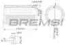 Фільтр повітряний Renault Kangoo/Clio 1.2i 97- (бочка) BREMSI FA1138 (фото 1)