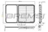Фільтр повітряний Toyota Prius 1.5Hybrid 03-09 BREMSI FA1209 (фото 1)
