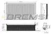 Фільтр повітряний Citroen C4/C5/Jumpy/Peugeot 3008/5008 2.0BlueHDi 13-/Opel Vivaro 19-/Fiat Scudo 22- BREMSI FA1214 (фото 1)
