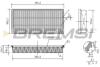 Фильтр воздушный (с поролоном) VAG 3.0-4.2 FSI/TDI 02-18 BREMSI FA1239 (фото 1)