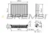 Фільтр повітряний Opel Combo 1.2/1.4i 94-01 BREMSI FA1250 (фото 1)