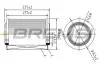 Фильтр воздушный VW T4 1.8-2.5/1.9/2.4D 91-03 BREMSI FA1612 (фото 1)