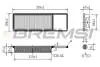 Фильтр воздушный (332x109x41) Honda City IV Jazz II (GD) 1.2-1.5 02-08 BREMSI FA1705 (фото 1)