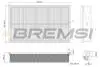 Фільтр повітряний Volvo S80 2.0-2.4 20V/2.4-2.5T/2.5TDI/2.8-3.0 24V/3.0 T6 98-06/V70 2.0Turbo 00-06 BREMSI FA2159 (фото 1)