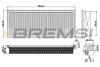 Фільтр повітряний Ford Escort 1.6 83-90 BREMSI FA2192 (фото 1)