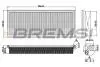 Фільтр повітряний Ford Escort 1.6 83-90 BREMSI FA2192 (фото 1)