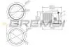 Фільтр повітряний Ford Ranger 2.2 TDCi/2.5 16V 11- BREMSI FA2347 (фото 1)