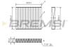 Фільтр салону Chevrolet Aveo (T300) 11-/ Opel Astra J 09- (вугільний/антиалергенний) BREMSI FC0073A (фото 1)