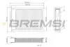 Фільтр салону Citroen C1 05-14/Peugeot 107 05-/Toyota Aygo 1.0 i/1.4 HDi 05- BREMSI FC0077 (фото 1)