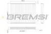 Фільтр салону Ford Fiesta 1.0-1.6TDCI 08- (вугільний/антибактеріальний) BREMSI FC0081A (фото 1)