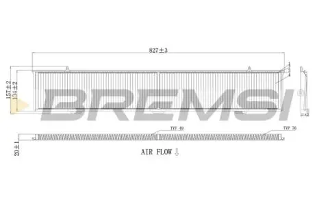 Автозапчасть BREMSI FC0085