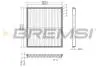 Фільтр салону Toyota Yaris 05-11 (вугільний) BREMSI FC0089A (фото 1)