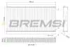 Фільтр салону Opel Combo 1.3CDT/1.7DI/CDTI 01- (вугільний) BREMSI FC0090C (фото 1)