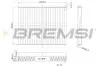 Фільтр салону Fiat Bravo 07-14/Stilo 01-08 (вугільний) BREMSI FC0091C (фото 1)