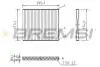Фільтр салону Fiat Panda 1.1-1.4 JTD 95-/Ford Ka 1.2/1.3 TDCi 08-16 (вугільний) BREMSI FC0162C (фото 1)
