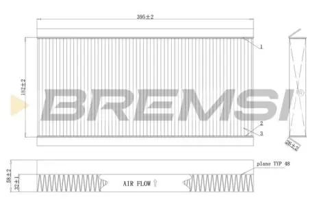 Автозапчасть BREMSI FC0164C