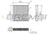 Фільтр салону Fiat Panda/500/500e 06- BREMSI FC0171 (фото 1)