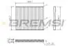 Фільтр салону Peugeot Bipper 1.3HDI 10-/Opel Combo 1.3/1.6 CDTI/Fiat Doblo 1.3/1.6D 16- (вугільний/антиалергеннний) BREMSI FC0174A (фото 1)