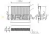 Фільтр салону Fiat 500L/500X 12-/Jeep Compass/Renegade 17- (вугільний/антиалергенний) BREMSI FC0197A (фото 1)